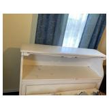 TWINS SHELF HEADBOARD AND HOLLYWOOD FRAME