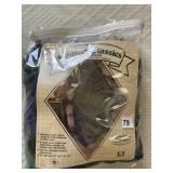 CHATHAMS COTTON CLASSIC THROW BLUE PLAID