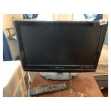 ELEMENT TV AND REMOTE, MISSING BATTERY COVER