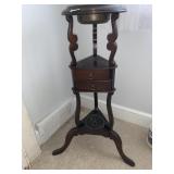 PLANT STAND WITH DRAWERS 33" H