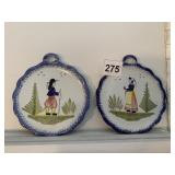 QUIMPER WALL HANGING MINI PLATES 5.5"