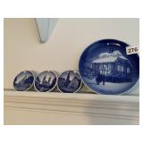 DENMARK MINIATURE PLATES