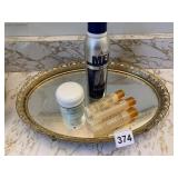 DRESSER TRAY, SHAMPOO, ETC.