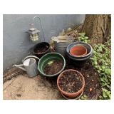 METAL WATERING CAN, BUCKET, PLANTER, ETC.