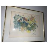 PRINTS SIGNED FLORAL DESIGN