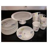 CAKE PLATE, SNACK SETS