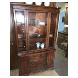 CHINA CABINET CONTENTS NOT INCLUDED 70 H X 41 W X