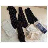 PENDLETON TIES, HANKIES