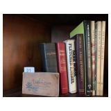 BOOKS INC HOLY BIBLES A FALL OF WOOD COCK, ETC.