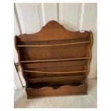 WALL SHELF 27" H X 23" W