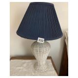 WICKER LAMP