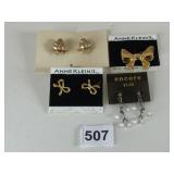 DESIGNER EARRINGS ANNE KLEIN II ENCORE TRIFARI