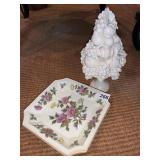 TOPIARY TREE, DECORATIVE PLATE