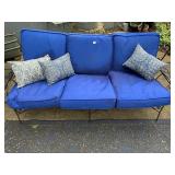 WROUGHT IRON OUTDOOR SOFA