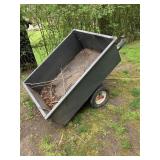 TOW BEHIND GARDEN CART