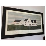 PRINT WARREN KIMBLE "AMERICAN FOLD ART" 40" X 24"