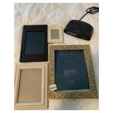 PICTURE FRAMES, ALARM CLOCK