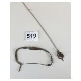 CITIZENSHIP AWARD SILVER TONE BRACELET SOME