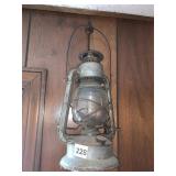 DIETZ OIL LAMP LITTLE WIZARD, #10 USA ON GLASS