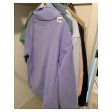 EDDIE BAUER L SUEDE JACKET & SHIRTS