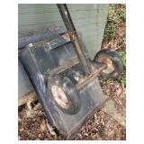 TOW BEHIND METAL GARDEN CART