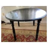 TABLE PAINTED BLACK 40" ROUND