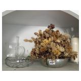 BUD VASE, PITCHER, ETC.