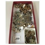 BROKEN JEWELRY MISMATCHED EARRINGS MISC KEYS