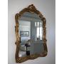 MIRROR GOLD FRAME WOOD 33" H X 21" W