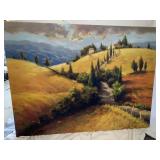 BEAUTIFUL PAINTING, SIGNED AS SHOWN IN PHOTOS,