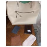 PURSES ALDO, BEADED GLASS CASE, WALLETS