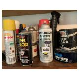 RUST OLEUM STAIN, TAR REMOVER ETC.