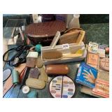 SOAP, EYE SHADOW, MAKE UP BAGS, ETC.