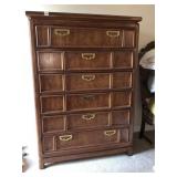 THOMASVILLE DRESSER 6 DRAWERS 53" H X 38" W X 19"