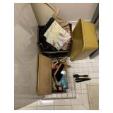 SHOE POLISH, SHOE BRUSH, ETC.