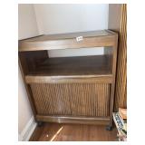 ROLLING MICROWAVE/TV STAND