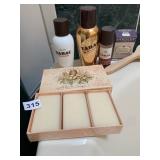 TABAC, YARDLEY SOAP, BUSY BEEHIVE SOAPS