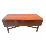 WOOD DROP SIDE TABLE WITH TWO 8 INCH DROP SIDES