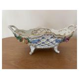 DDRESDEN GERMAN PEDESTAL DISH