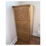 WOODEN FILE CABINET