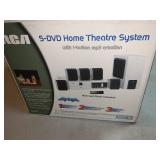 RCA 5-DVD THEATRE SYSTEM, NEW IN BOX