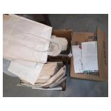 LOT OF WHITE BAGS
