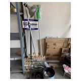 TOOL RACK, LIGHT, MOP, INSULATION SEALER