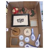 LEATHER FLOWERS, ASIAN SOUP SPOONS, SAUCE BOWLS,