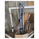 SKIS (BLIZZARD) AND POLES