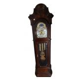 CHARLES SLIGH GRANDFATHER CLOCK WITH WEIGHTS AND