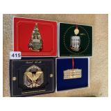 WHITE HOUSE ORNAMENTS