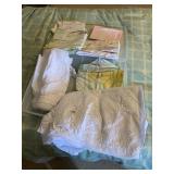TWIN SHEETS, SKIRT, ETC.