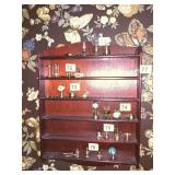 WOOD CASE TO DISPLAY MINIATURES