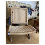 MCM WOVEN CHAIR